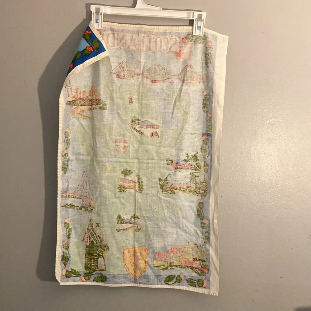 Scotland map wall tapestry